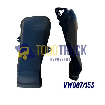 Codo entrada filtro de aire  Volkswagen CONSTELLATION con junta LARGO (VW007/153)