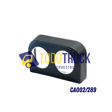 Caja alojamiento manómetro 52mm (X2) - CA002/289 - 