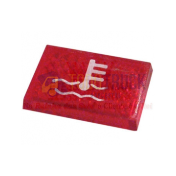 Tapa luz -TEMPERATURA- tablero 1318 - 25mm - CA002/10 -