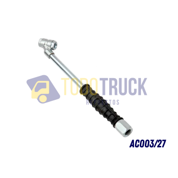 Puntero para inflar mango con goma AC003/27